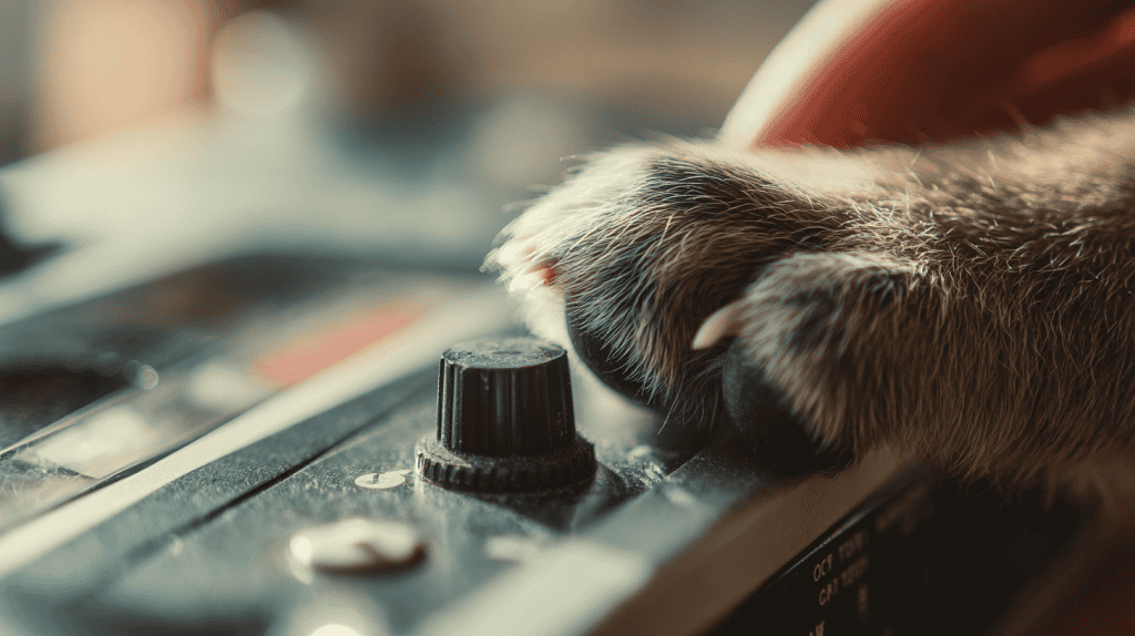 u8595594927_A_puppy_paw_pressing_play_on_a_tape_recorder_from_fd04c99a-8a42-4664-99a7-94c504589bcb_0